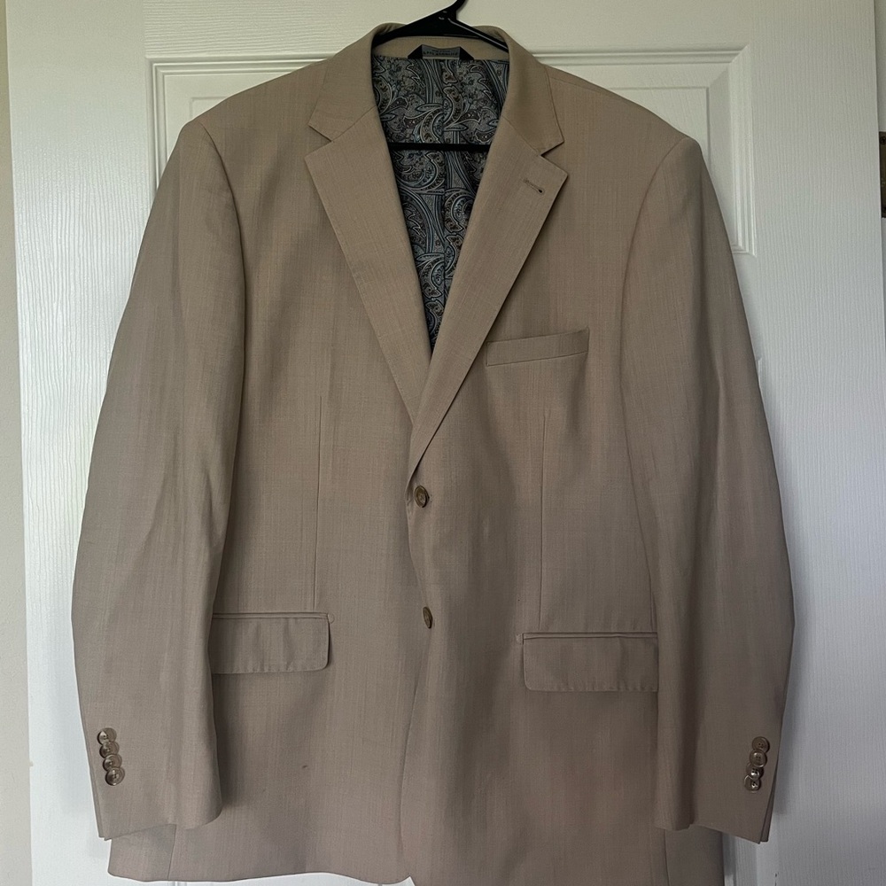 Jos A Bank Slim Fit Linen Blend Blazer